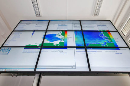 JST-Helmholtz-Zentrum Geesthacht: Large display wall for the new control centre