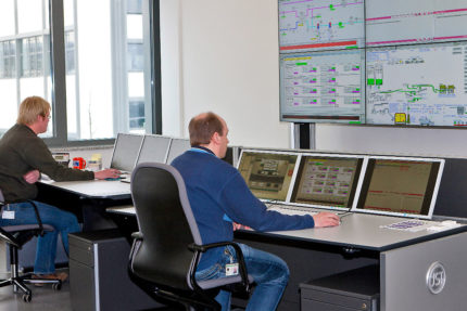 JST-Phoenix Contact: modern control centre for monitoring building technology processes