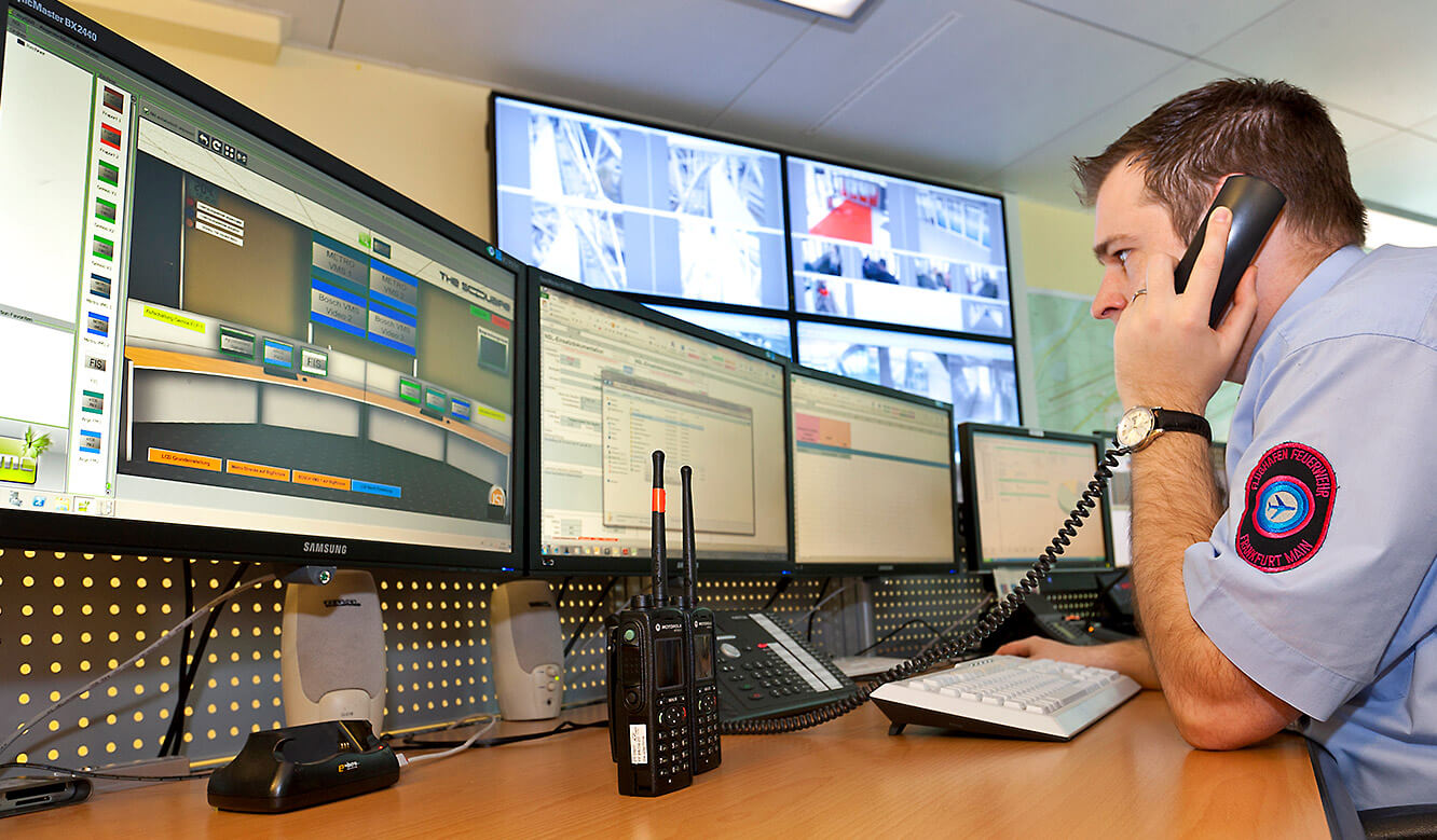 JST references - The Squaire Frankfurt: Emergency and service control centre