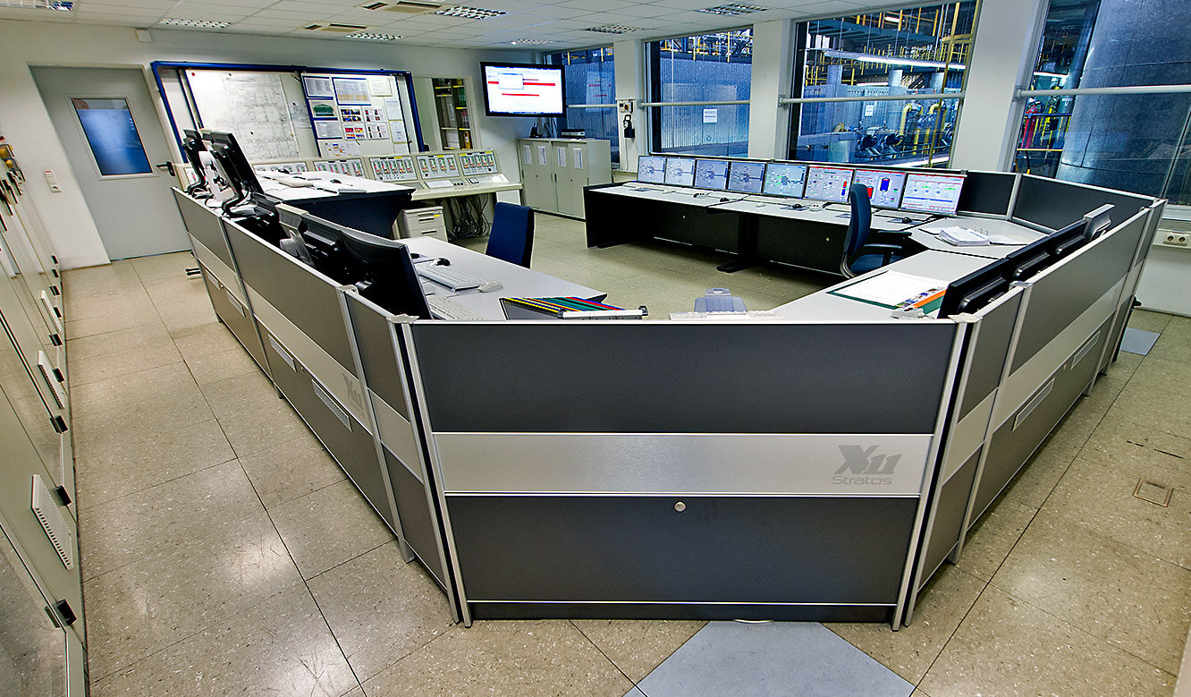 JST - BMW plant Dingolfing: central energy control centre.