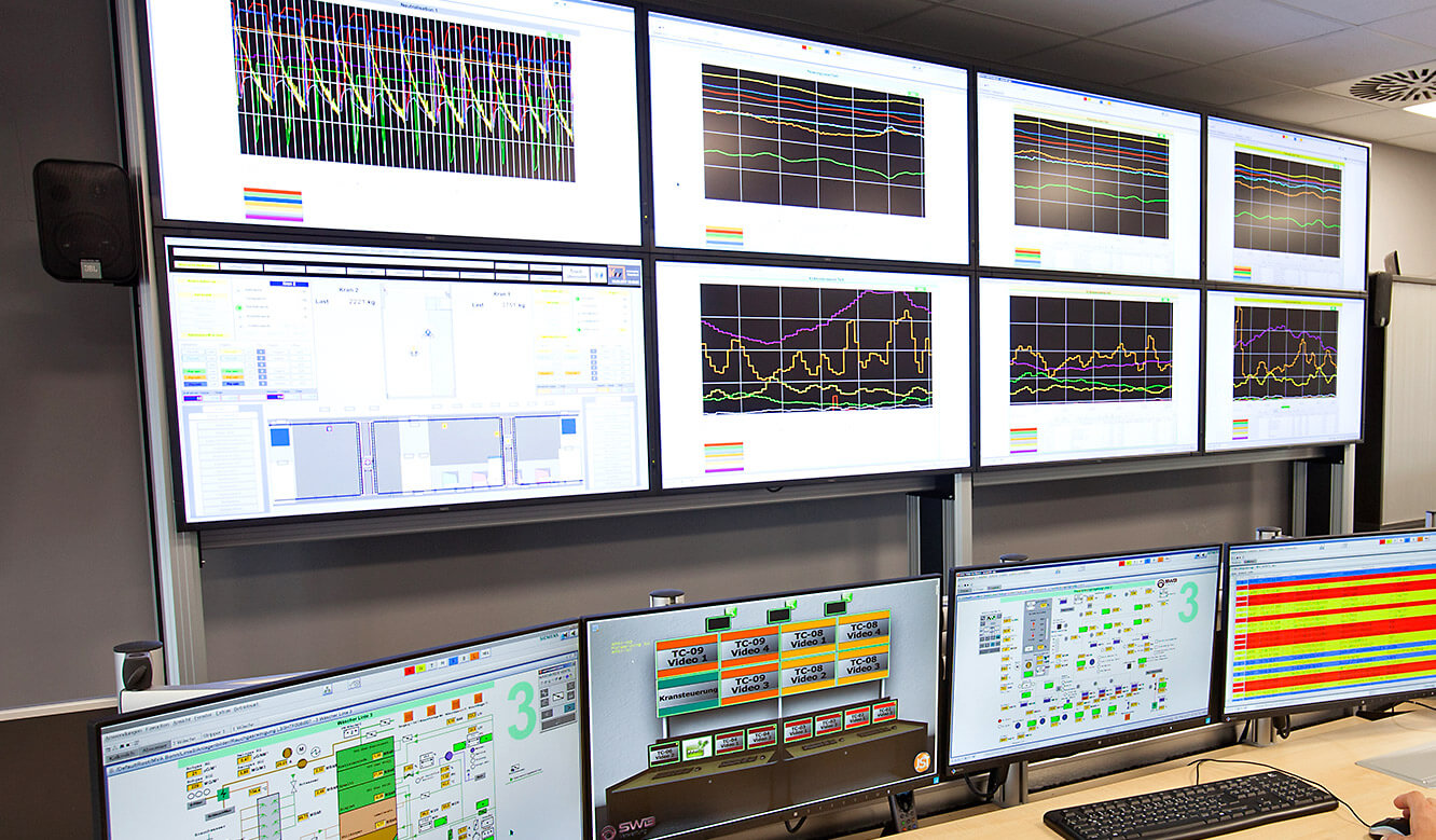 JST-MVA-Bonn: DisplayWall shows overview of trend curves