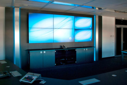 JST References - Siemens: Large display wall in the conference room