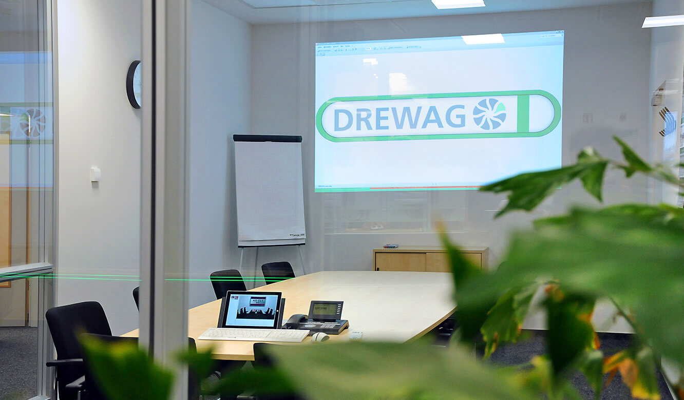 JST-DREWAG: View into the meeting room