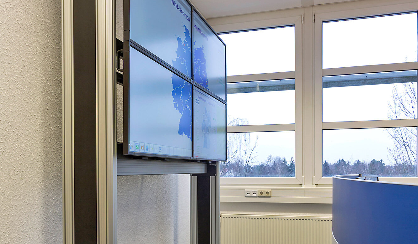 JST-SAG-Berlin: mobile rack for large screen displays