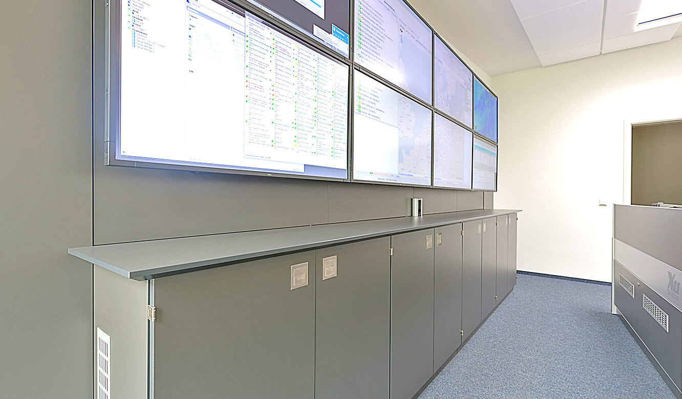JST-Deutsche Windtechnik: Display Wall offers clear information for the whole team