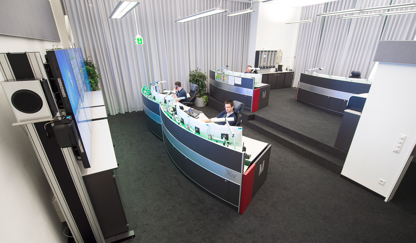 JST Airport Munich: Implementation of the 3D planning of the control centre into reality
