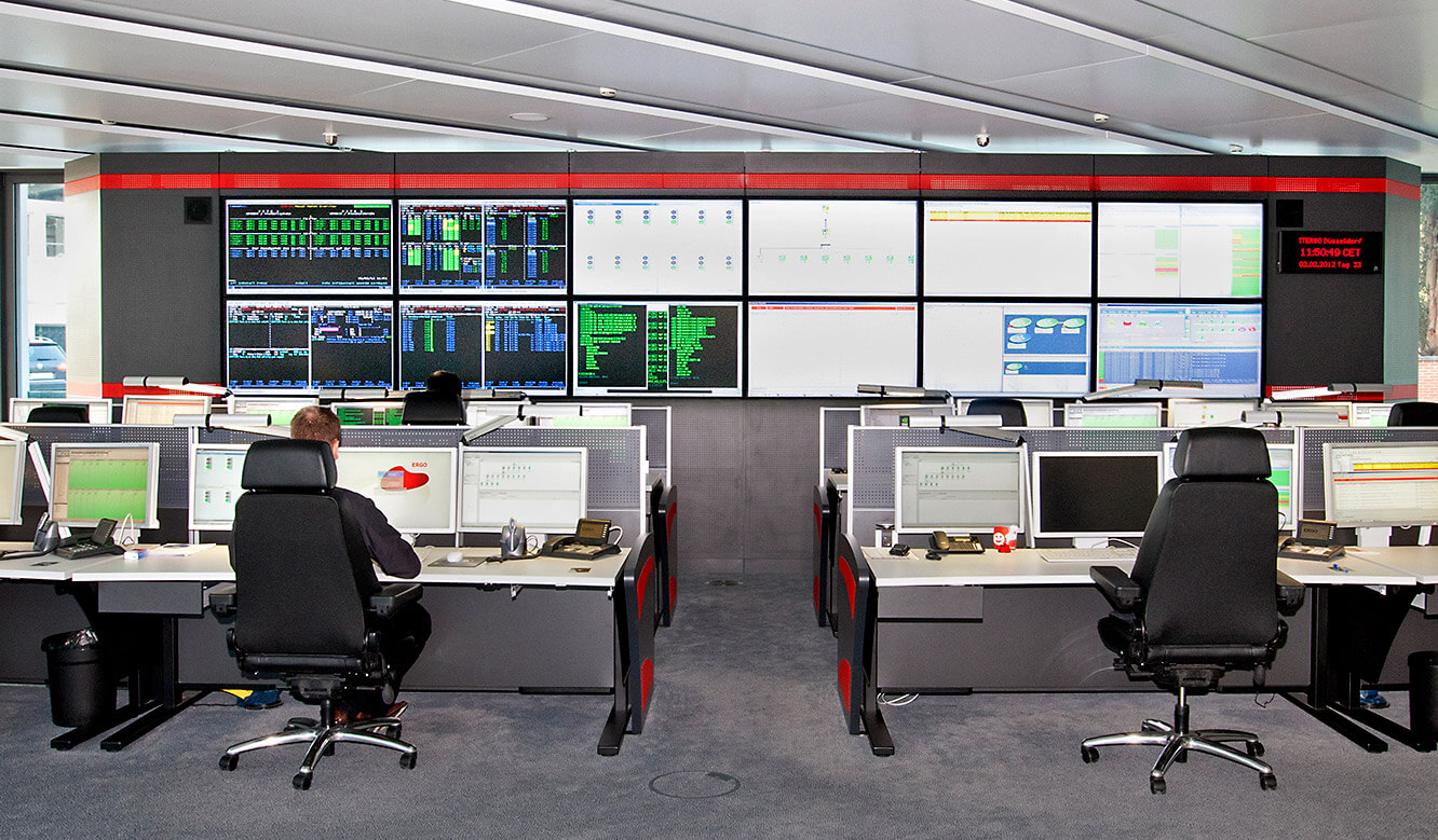 ITERGO control centre by JST - Open interior design