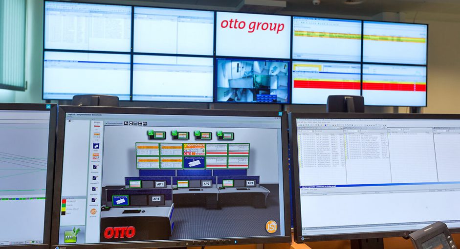 JST-OTTO Group: Leitstand. Bedienoberfläche myGUI.