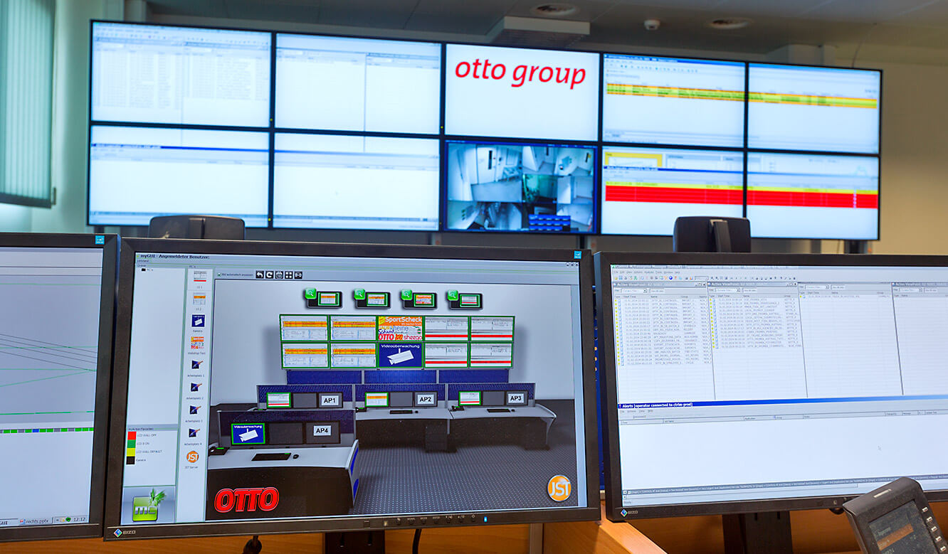 JST-OTTO Group: Leitstand. Bedienoberfläche myGUI.