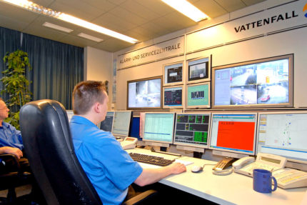 JST Referenzen - Vattenfall Hamburg - Alarm- und Servicezentrale