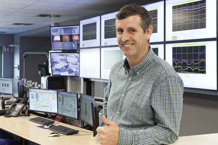 JST References - MVA-Bonn: Project Manager Frank Nachtsheim is happy with the new control room