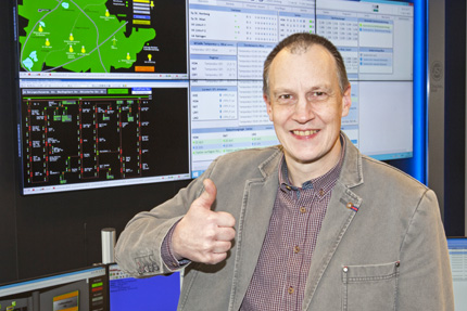 JST References - Stadtwerke Ratingen - Christoph Wirthmueller makes a strong statement for the new control room