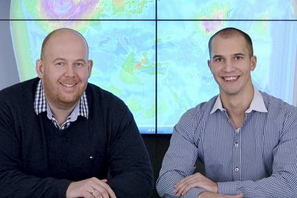 JST-windpunx: Project Manager Jannic Jenzevski and Managing Director Steffen Schroth