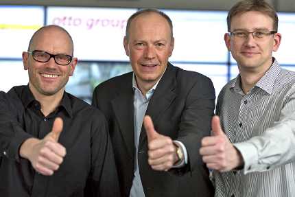 JST Referenzen - Otto Group Hamburg: Andreas Scollick, Klaus Steffen, Reinhold M. Segert