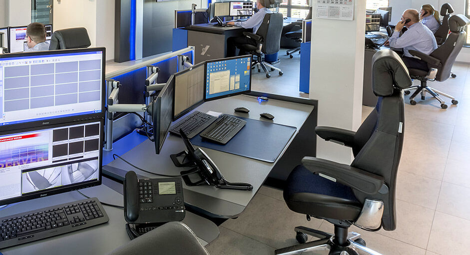 NWSG: The Recaro24 operator's chair in use in a security control centre