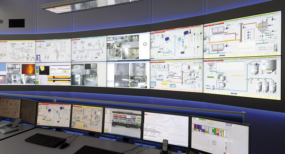 JST-Architektengerechte Planung. Technische Konzeption der Zementwerk-Leitwarte