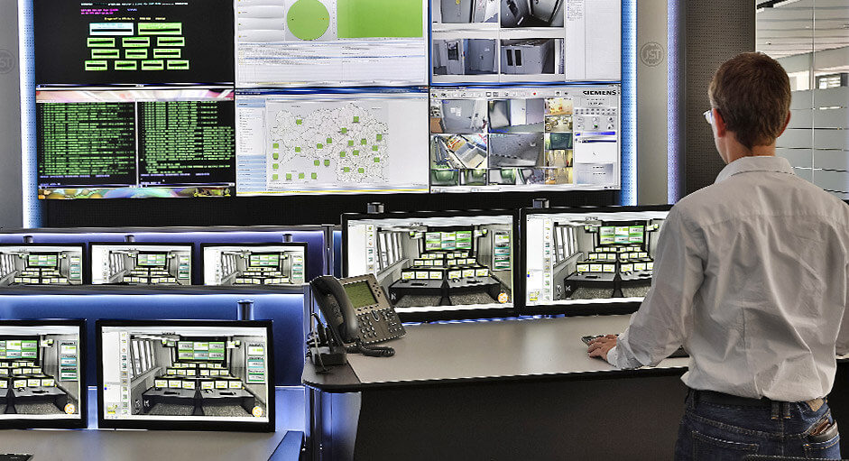 PixelDetection® in use at the control centre at Raiffeisen, Graz