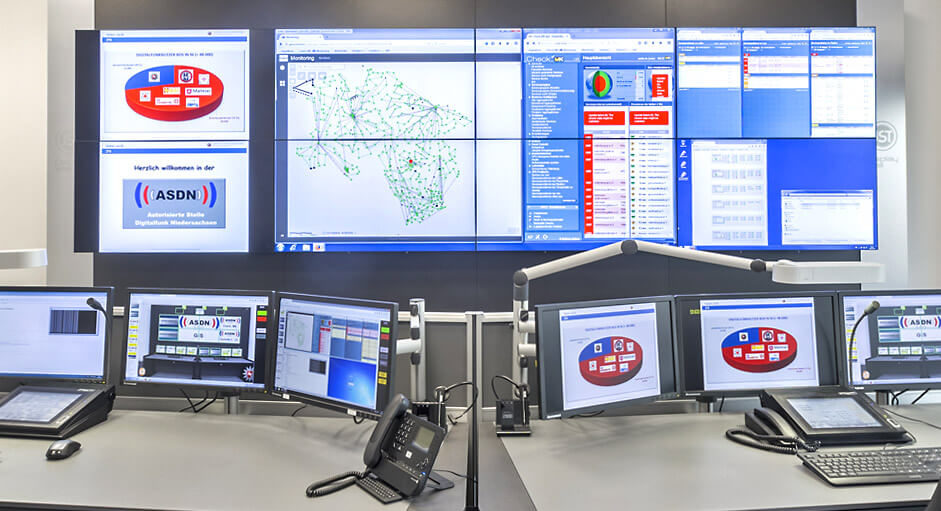 PixelDetection® in use at the ASDN police control station