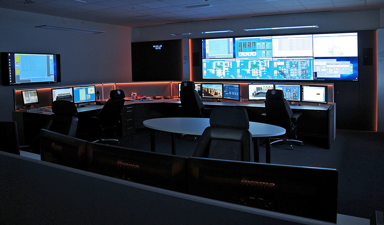 JST - Messe Berlin: the new control room at a glance