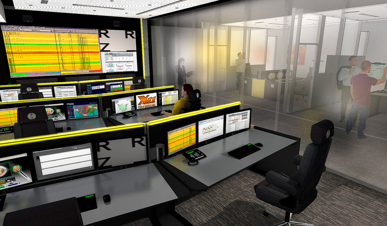 JST-Raiffeisen data centre: 3D planning offers the customer an insight into the new control room in advance