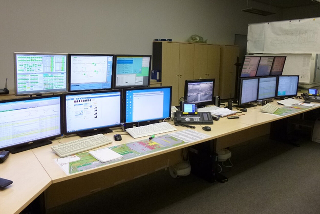 Control Room before renovation