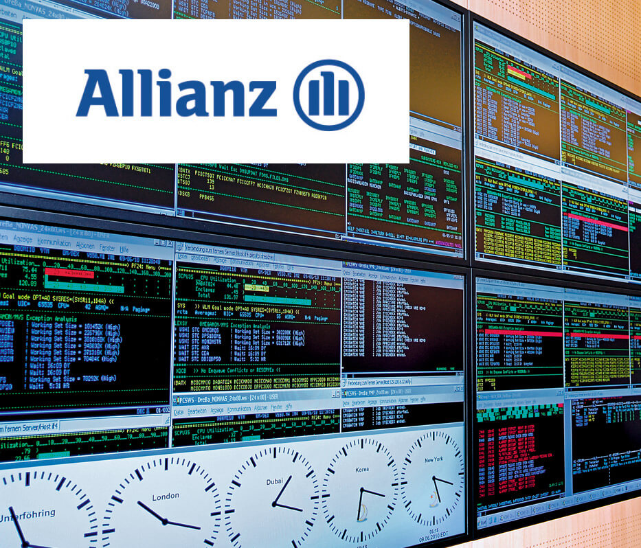 JST DisplayWall - Practical example Allianz