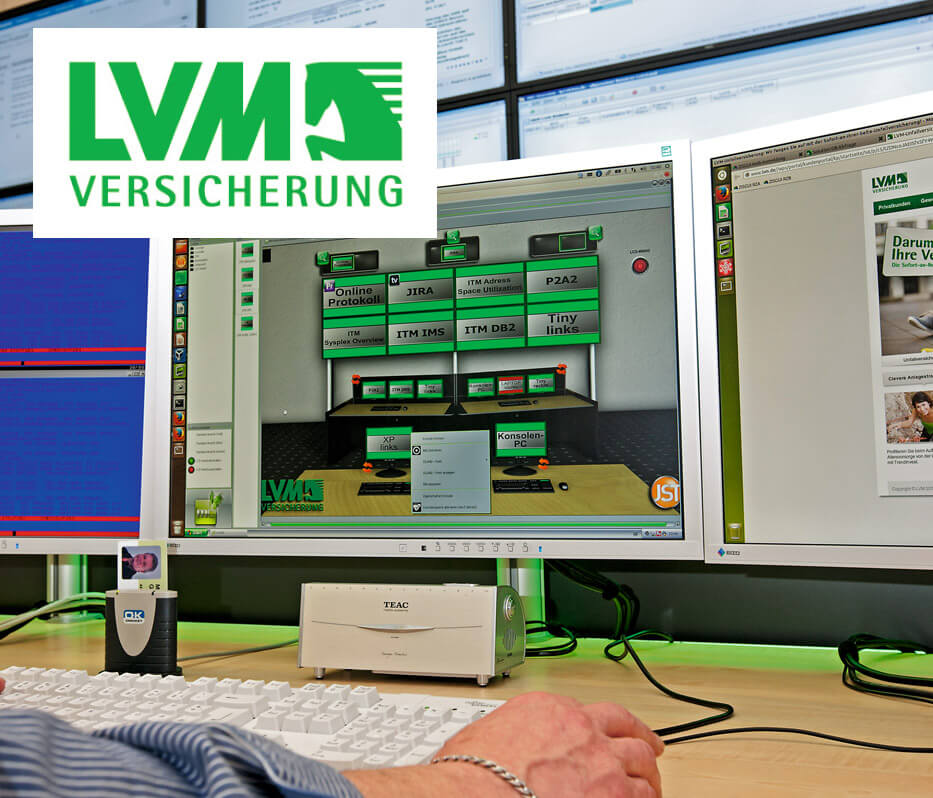 JST DisplayWall - Praxisbeispiel LVM Versicherungen