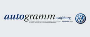 Autogramm Wolfsburg - Logo