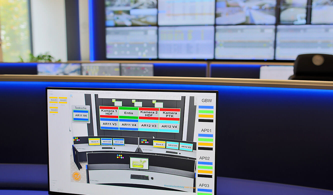 JST MVL Schwedt: modern control centre technology with myGUI control