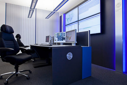 JST-IT.NRW: Glare-free light and alarm light in the control room