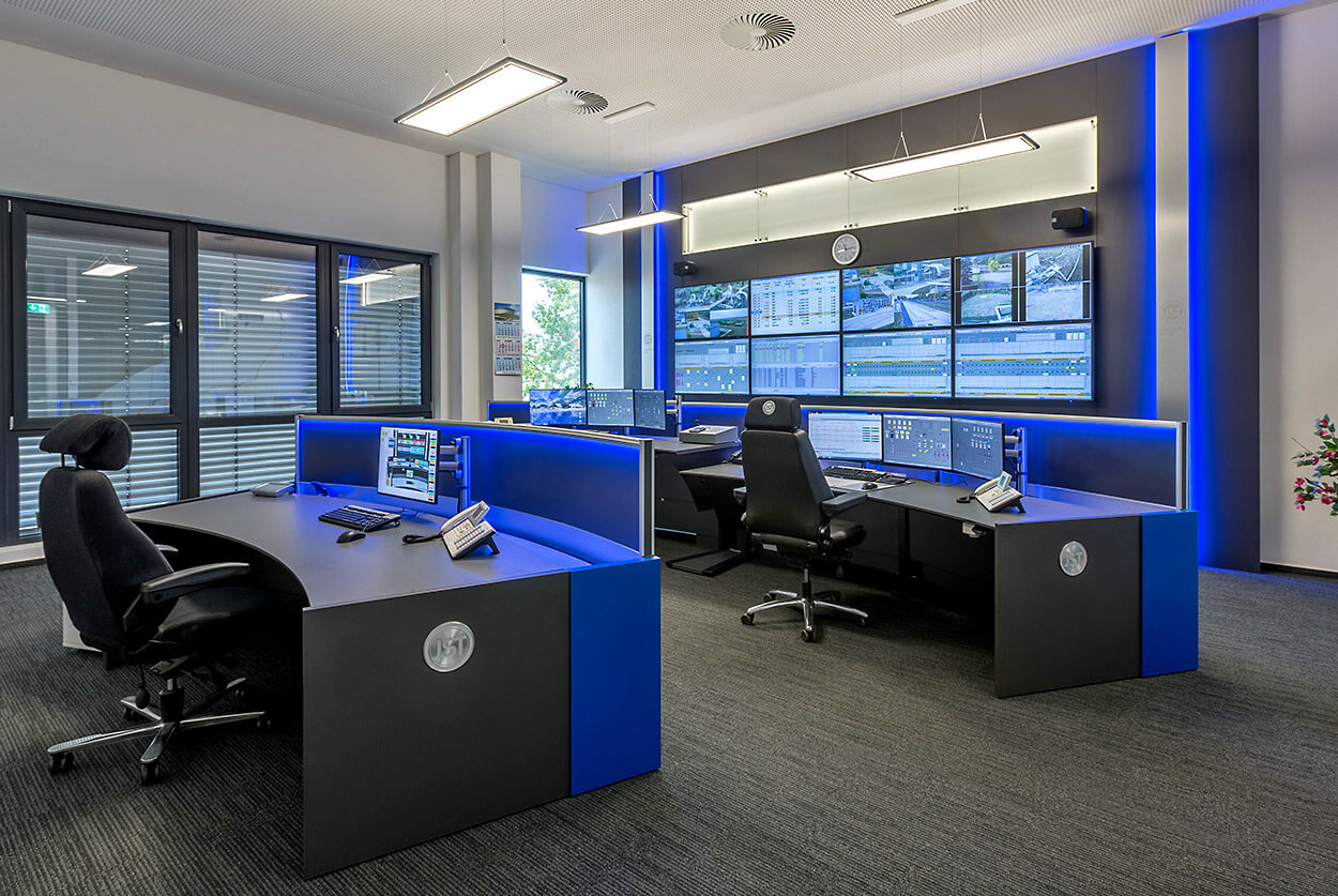 JST MVL Schwedt: Control centre after modernisation