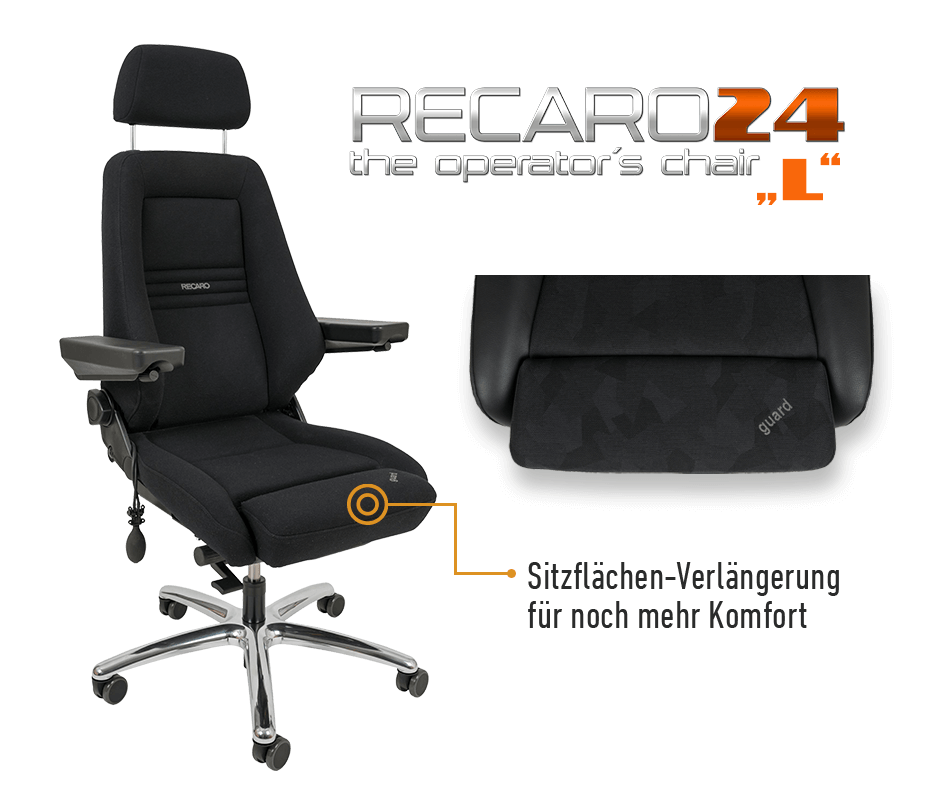 JST Technische Daten - Operatorstuhl RECARO 24 L