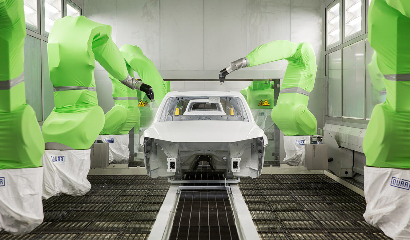 JST Audi Mexico: Lackiererei-Kontrolle durch Leitstand