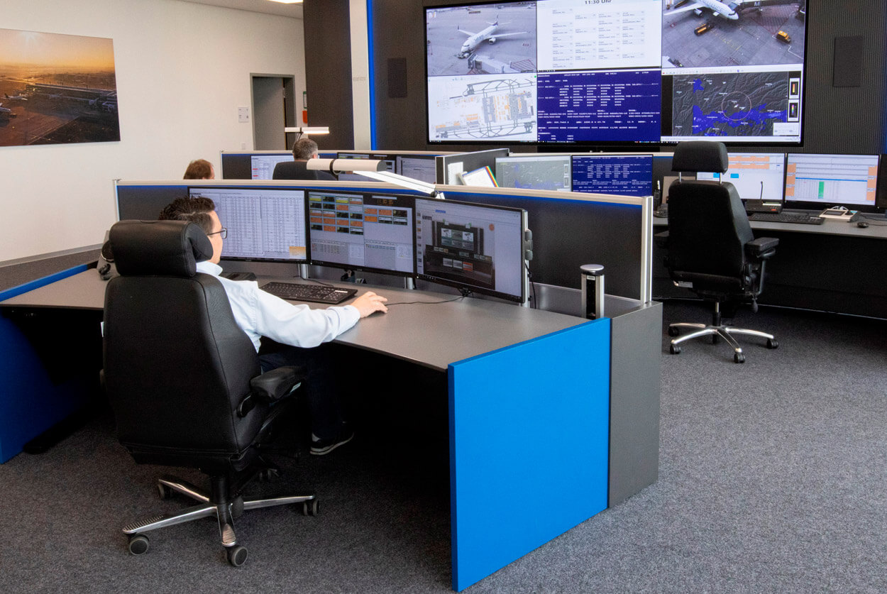 JST Munich Airport EFM Operation Center after modernisation