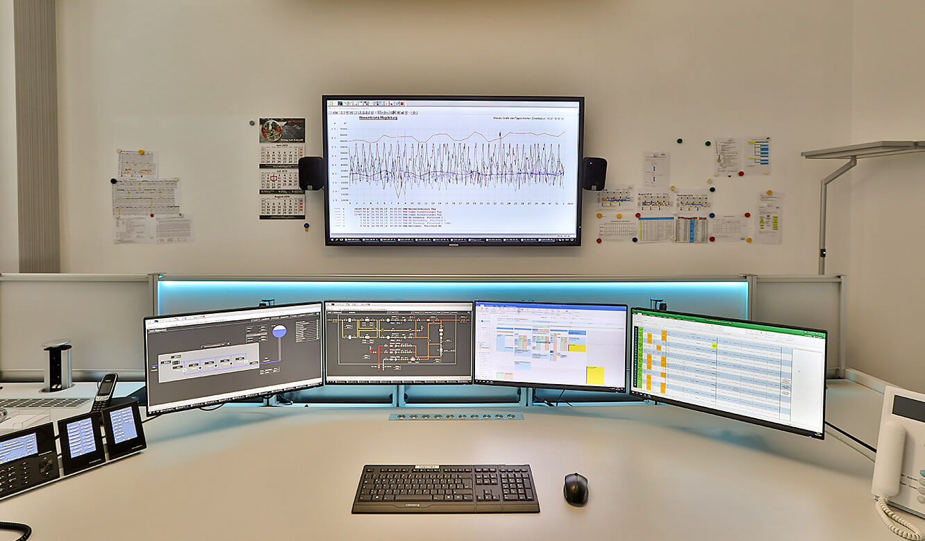 JST Leitwarte Energieversorger Städtische Werke Magdeburg: Ergonomie in der Netzleitstelle