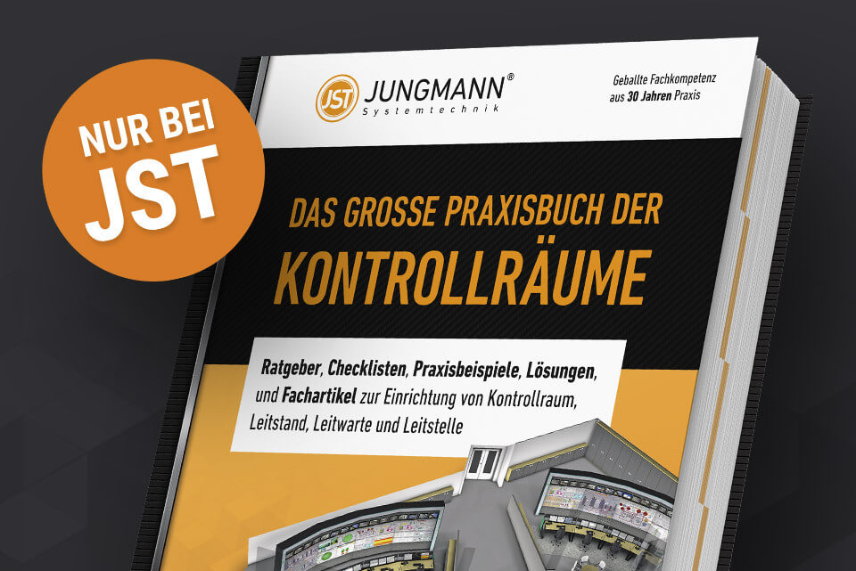 JST Aktuelles: neuer Katalog von JST - Praxisbuch der Kontrollräume