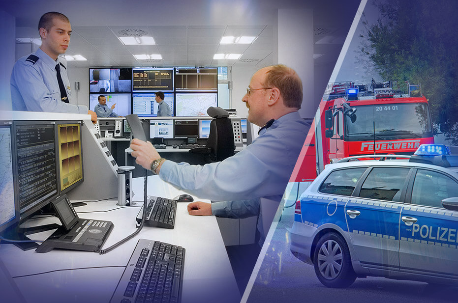 Control center and crisis management room: Solution for police, fire brigade, security and command by JST Jungmann