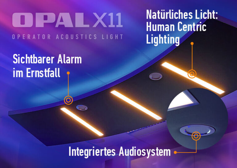 Acoustic Ceiling Sail OPAL X11