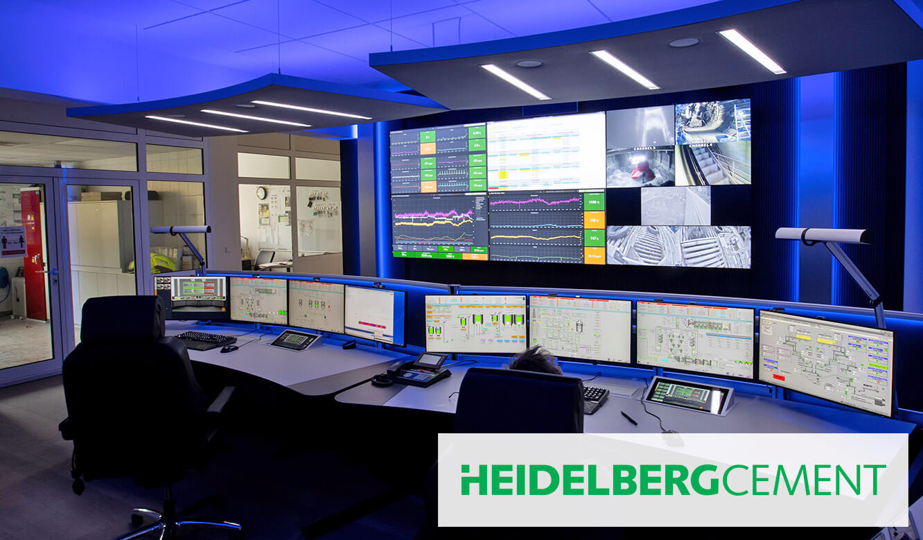 HeidelbergCement - Kontrollraum