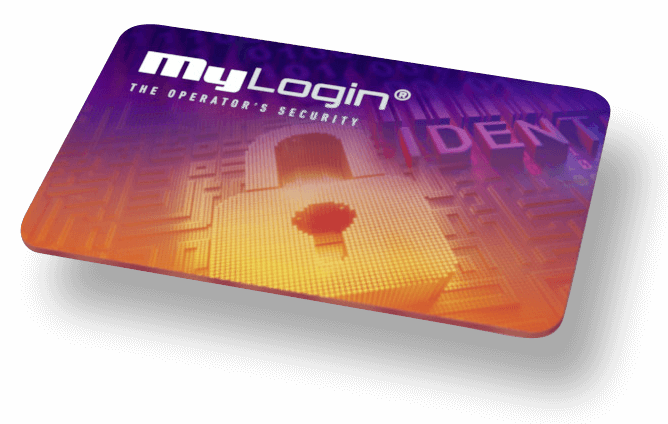 MyLogin access card for control room console STRATOS X11