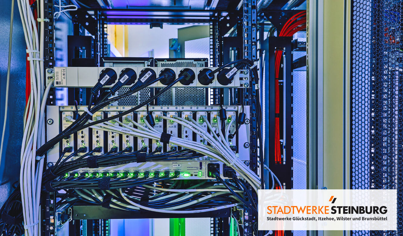 Multiconsoling: Der Blick in den Technikraum der Stadtwerke Steinburg
