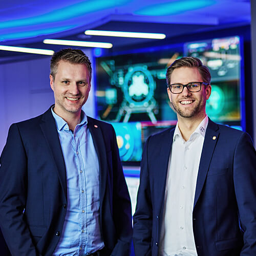 Control room specialists from JST