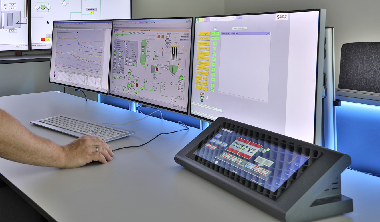 JST DREWAG SachsenEnergie: mobiles CommandPad für sichere Kontrollraumsteuerung