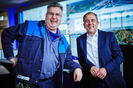 Frank Gibowsky & Volker Weimer - Leitstand Volkswagen Nutzfahrzeuge Hannover