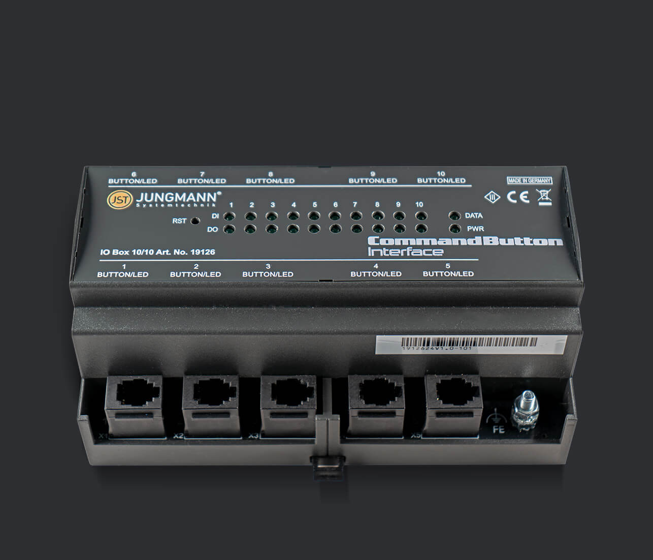 JST KVM Technik - Leitstandsteuerung - CommandButton Interface