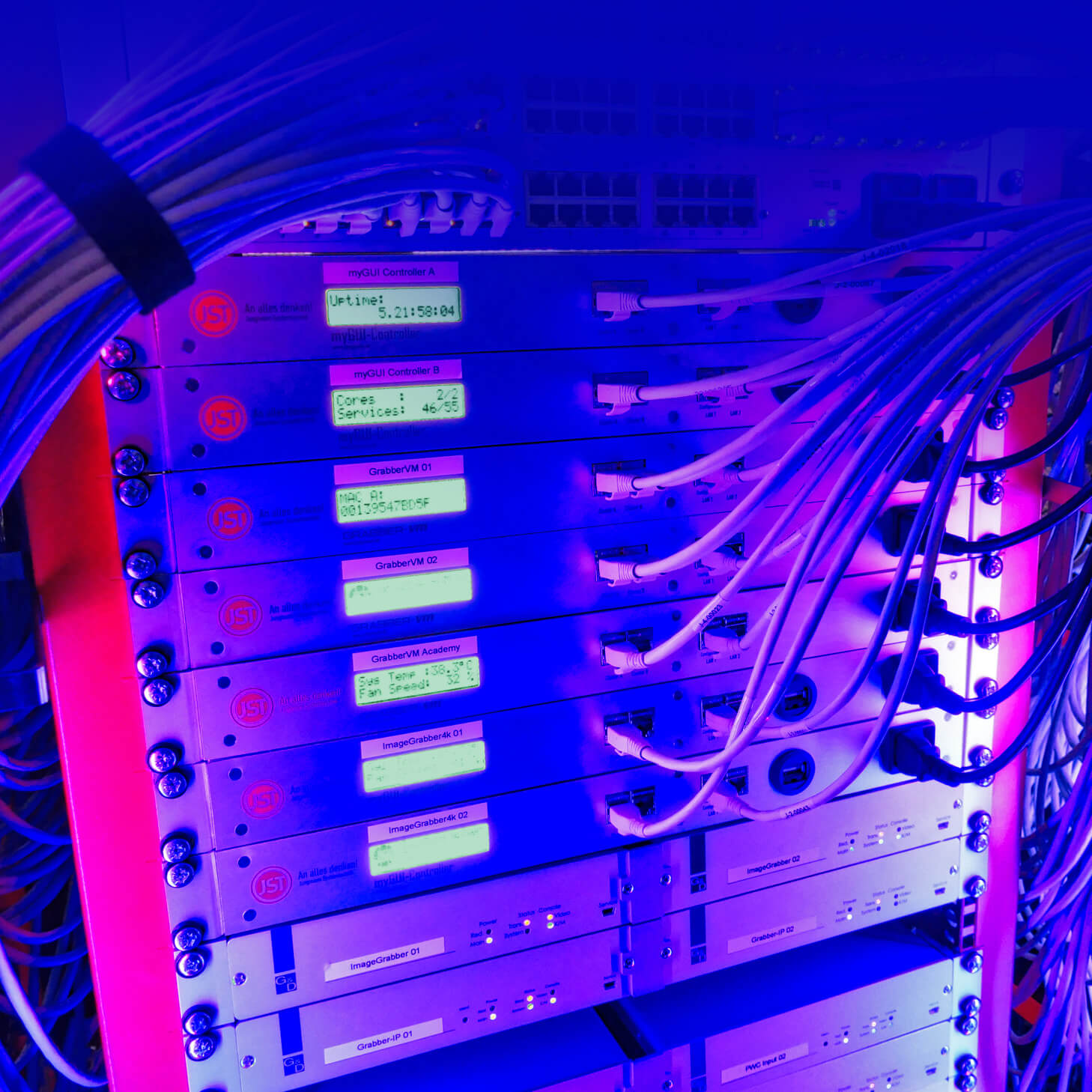 JST KVM Technik - Leitstandsteuerung - Grabber VM