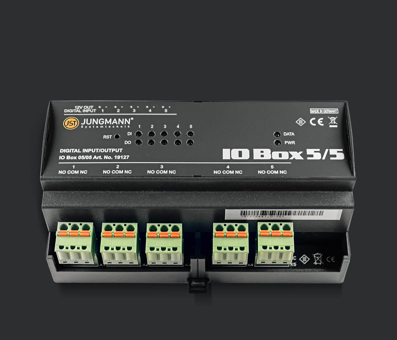 JST KVM Technik - Leitstandsteuerung - CommandButton IO Box5/5
