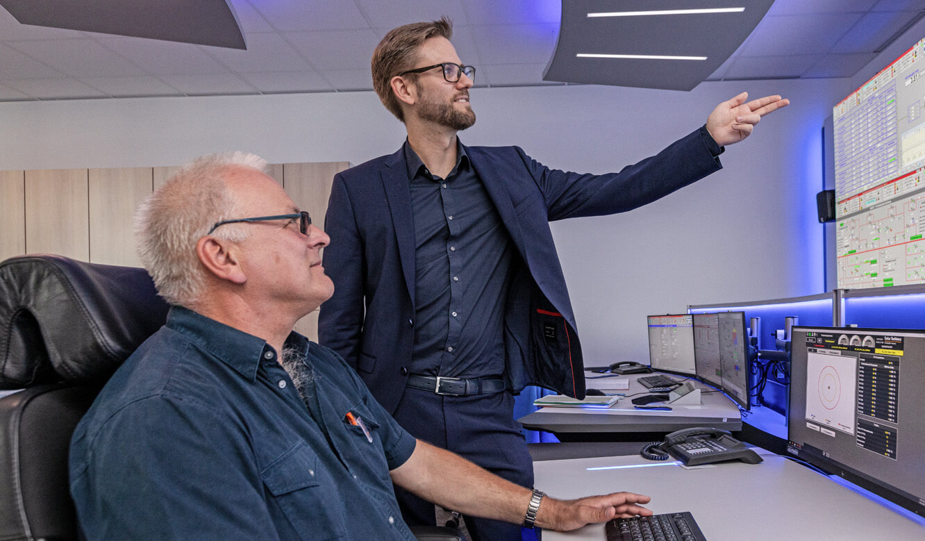 Grossbildtechnik im Leitstand - Experte Dominil Zepp