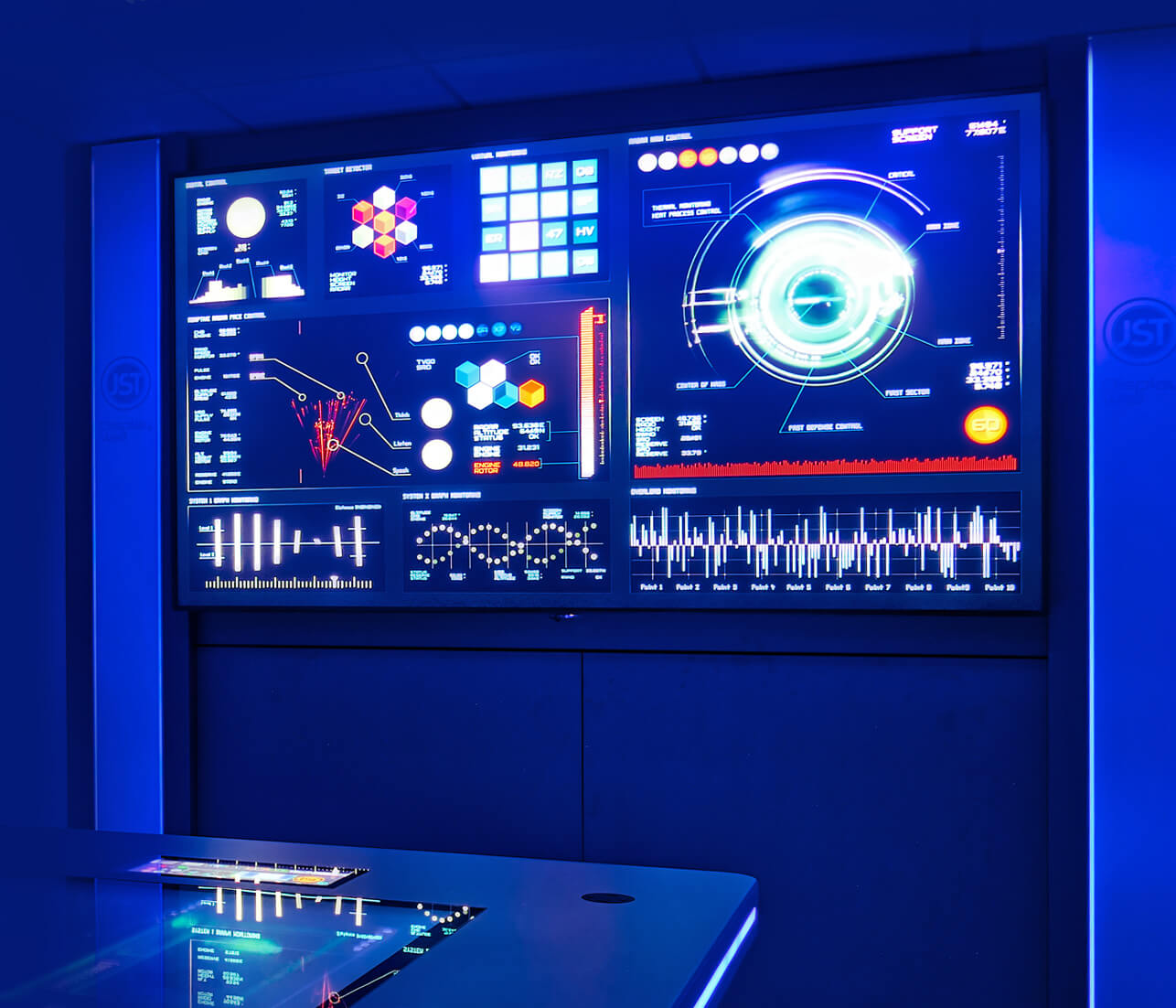 LED Wand - Jungmann Systemtechnik