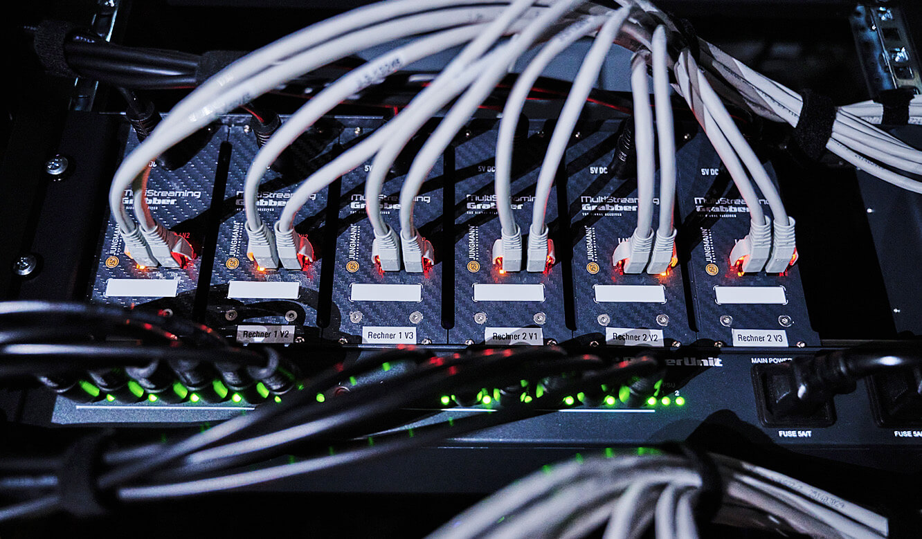 JST OEDIV IT-Leitstand - technische Komponenten für die Kontrollraumsteuerung mit KVM System